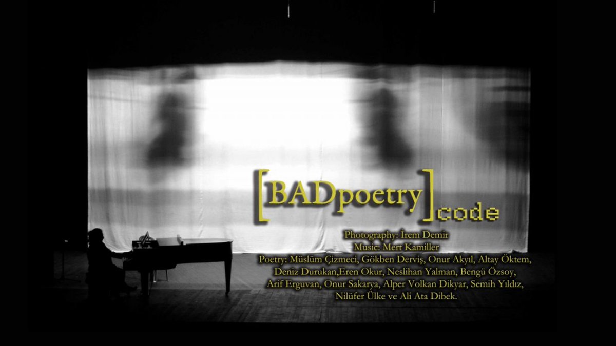badpoetry_tr's tweet photo. 3 Mart'ta Beyoğlu Damdayız!
[BADpoetry]code sergi açılış kokteyli. https://t.co/84r5hC7eHV