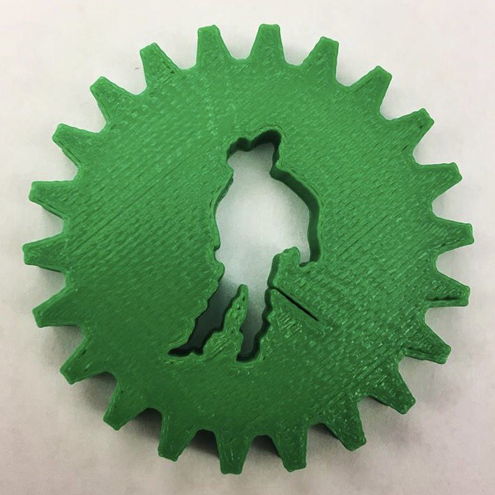 CavaliersVisual's tweet photo. 3D printed gear?! Very cool!!  #cavsfeet #dci2017 #cavs2017 #gearup https://t.co/h0Q5TqxCuE