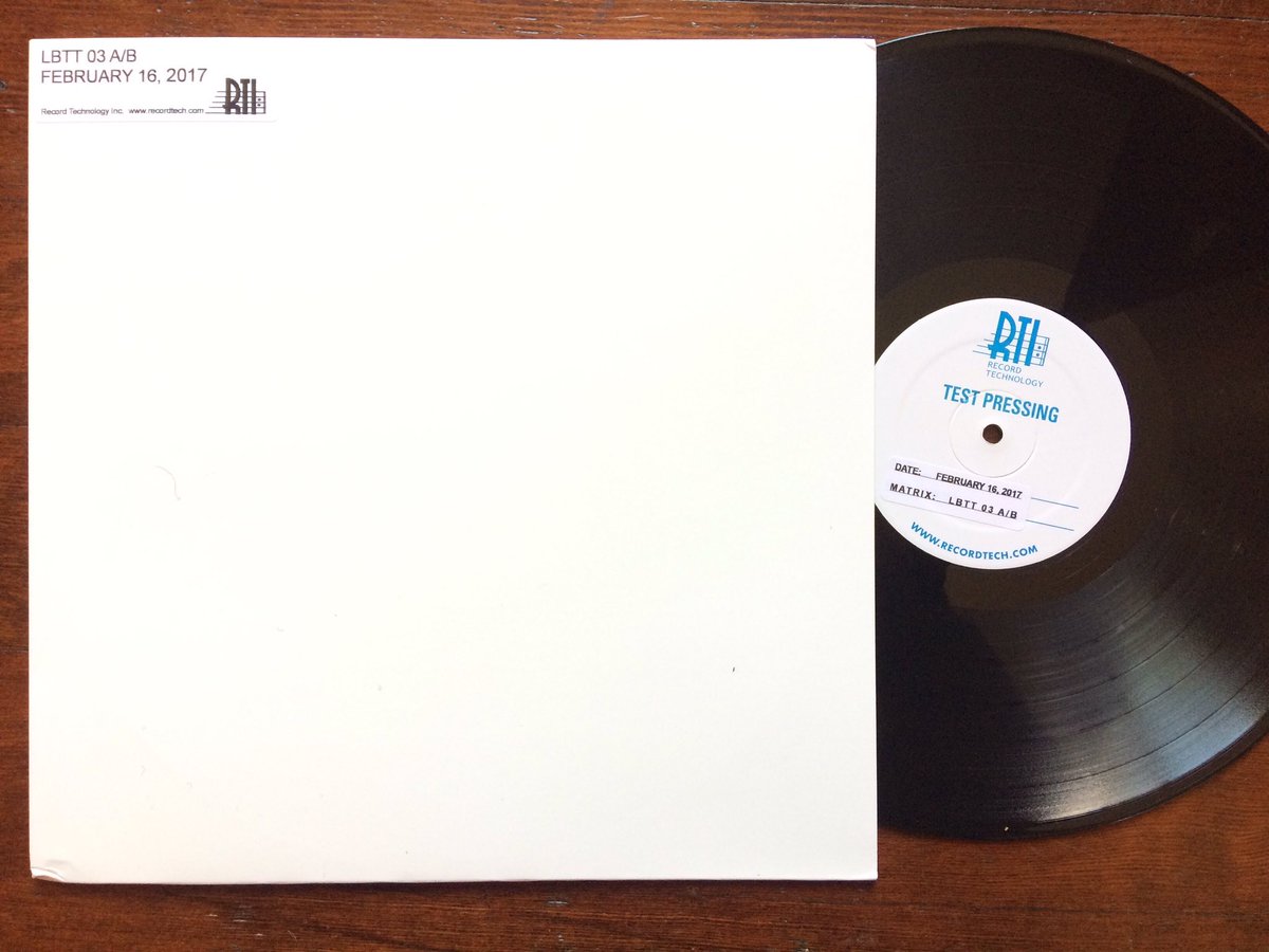 The test pressing has arrived for our new record and it sounds great. Another 100% analog experience.  Can't wait to share!