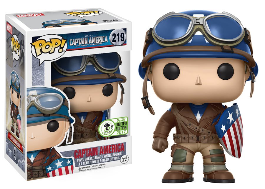 RT & follow @OriginalFunko for the chance to win an #ECCC 2017 exclusive Captain America Pop!