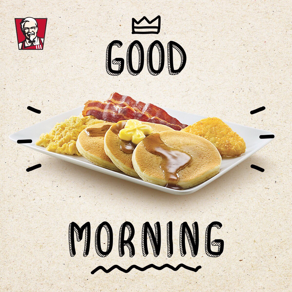 Happy Pancakes Day with #KFCBreakfast!