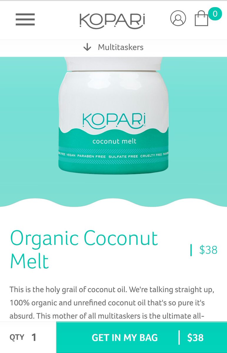 nesstheboi's tweet photo. SEPHORA IS SELLING PLAIN COCONUT OIL FOR 38 DOLLARS DON'T PLAY YOURSELF LIKE THIS GO TO THE CORNER STORE AND GET U A JAR FOR 5 DOLLARS https://t.co/SyapIOs4o2