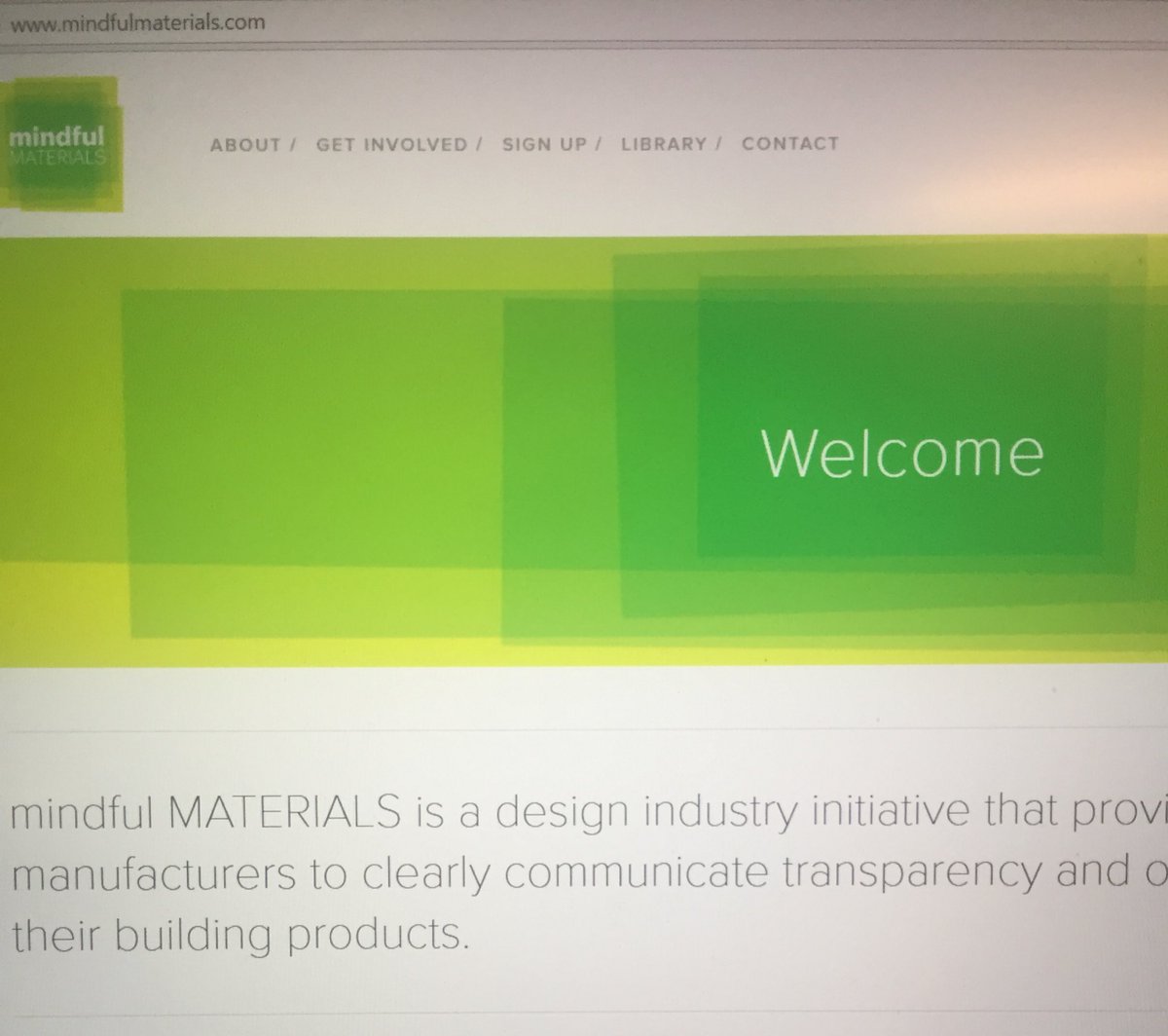 WashingtonDCAIA's tweet photo. And it is now live! The @mMCollaborative has officially launched, check it out at https://t.co/yAHwGcFvoa #mindfulmaterials https://t.co/sRqX8kQFmm