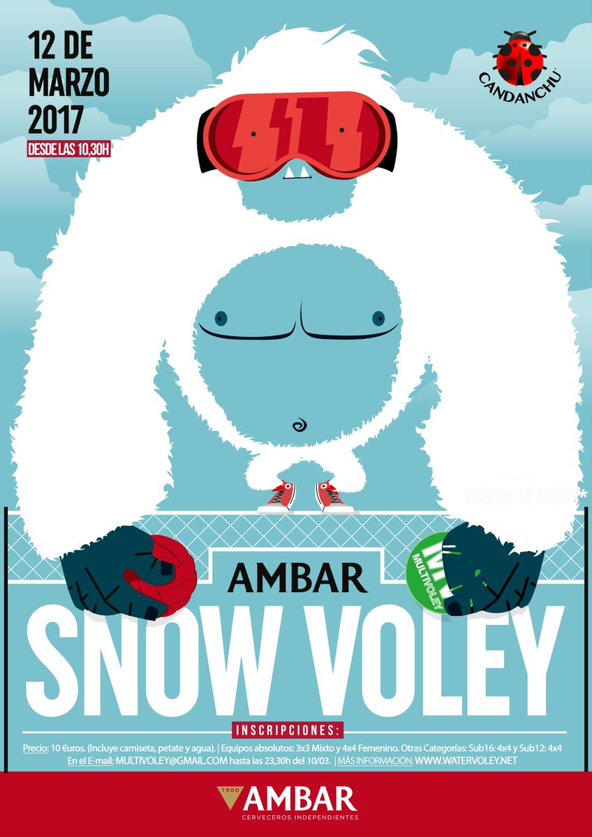 El <a href="/cervezasambar/">Cervezas Ambar</a> #SnowVoley vuelve a #Candanchú el 12 de Marzo. ¡Inscripciones abiertas! #AmbarSnow #Multivoley2017 watervoley.net/2017/02/24/el-…
