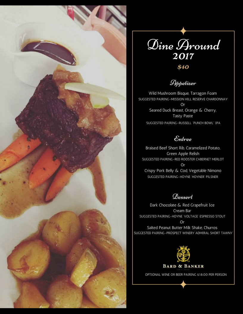 bardandbanker's tweet photo. Try our $40 three course Dine Around. https://t.co/cdrNInP8xv