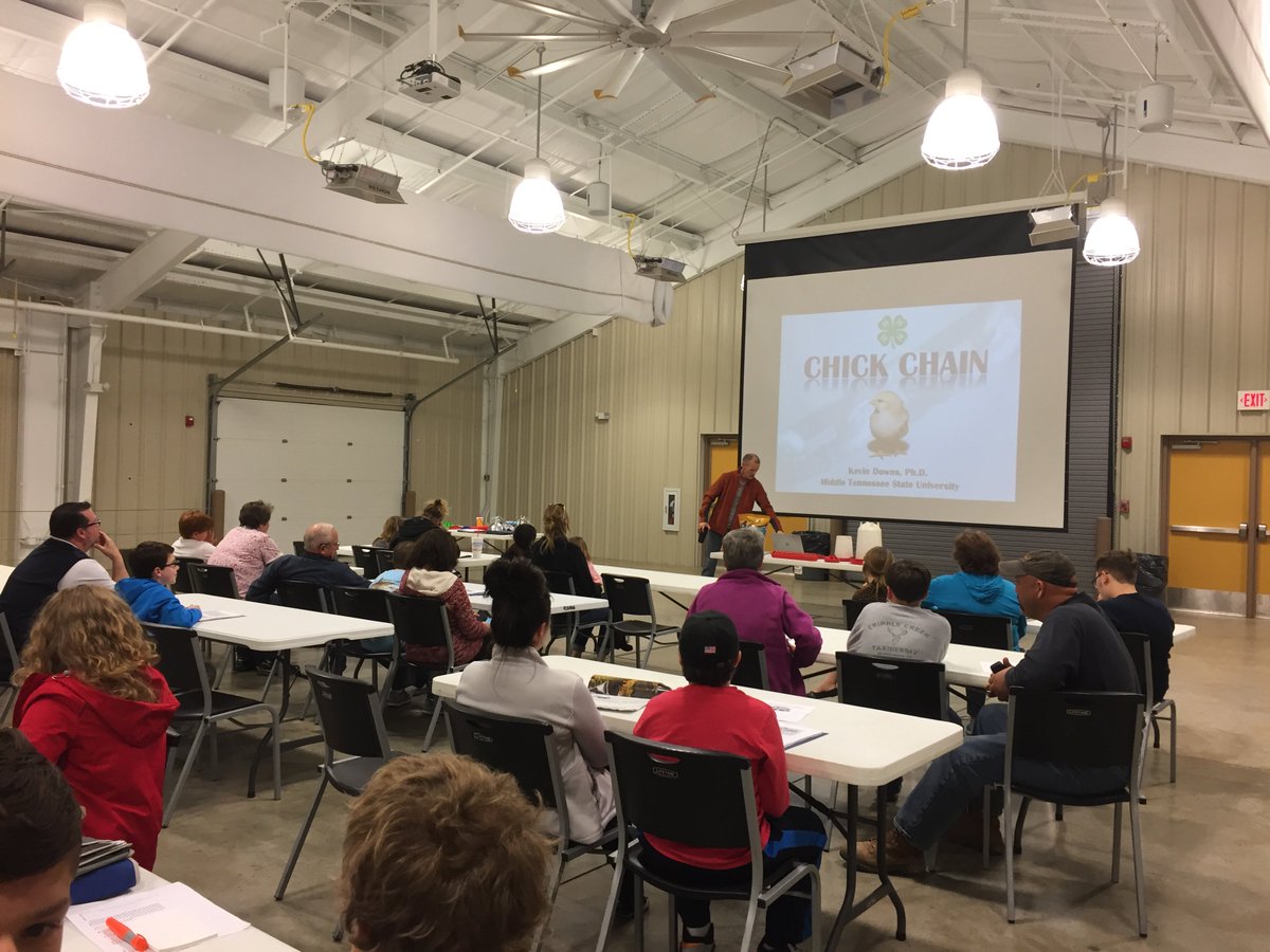 Busy night at the Extension Office - Archery, Meats Judging Practice and Chick Chain. #4Hlivestock #4H