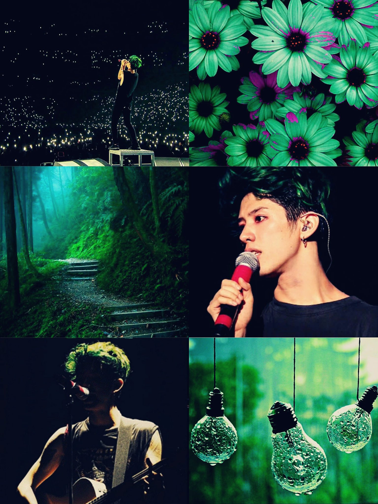 ᴀᴘᴏʟʟᴏ Is Free I Was Just Watching Some Vids From This Tour Sooo Oneokrock Taka Green Aesthetic Moodboard Wallpaper Jrock T Co 8xxbwryeb7 Twitter