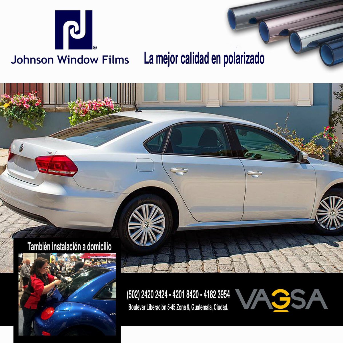 Vagsagt's tweet photo. Lo mejor en POLARIZADO - Johnson Window Films
encuentralo en #VAGSA
#Polarizado #RepuestosGuatemala https://t.co/XWv6N8QCbn