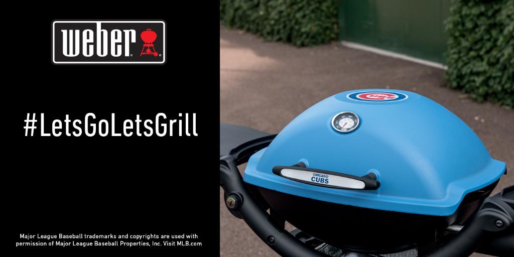 WeberGrills's tweet photo. RT if warm temps + spring training has you excited about #grilling and the #Cubs! #LetsGoLetsGrill #WeberGrills https://t.co/LQWHua0ppb https://t.co/LhEEn1wnFw