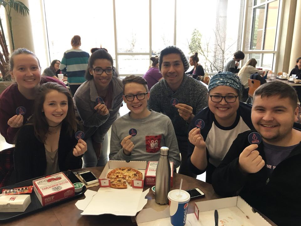 2017Ignite's tweet photo. We’ve loved seeing votes pour in for the @BallStateSGA #SGAElection2017! Continue to vote and let us know why you #VoteIGNITE 🔥 https://t.co/oDpCKeVa1C