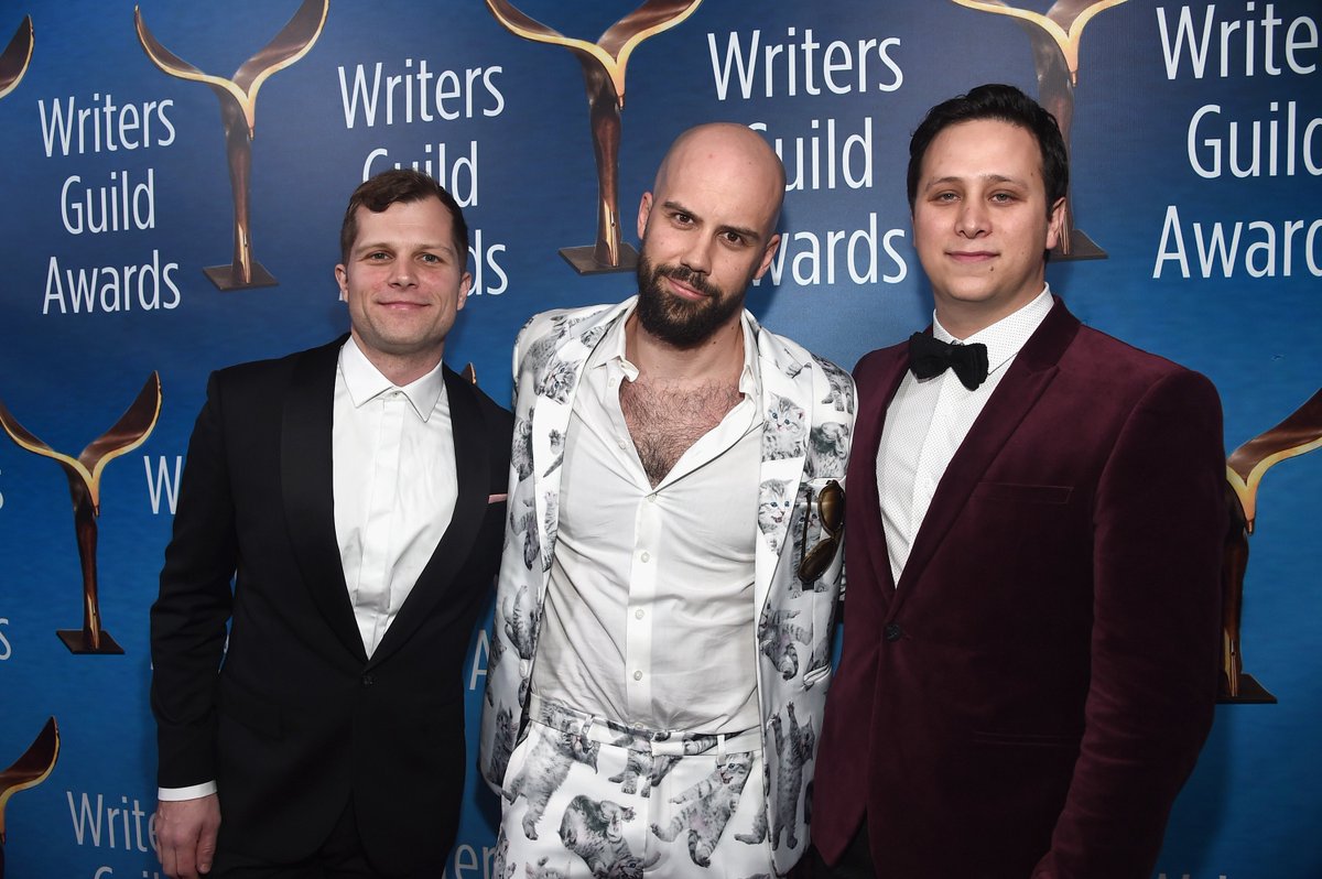 L-R: <a href="/DanceCampMovie/">#DanceCamp</a> writers / #WGA nominees <a href="/bigrex2/">Bigrex</a>, Nicholas Turner &amp; <a href="/Cameron_Fay/">Cameron Ali Fay</a> on red carpet at <a href="/WGAWest/">Writers Guild of America West</a>’s 2017 #WritersGuildAwards