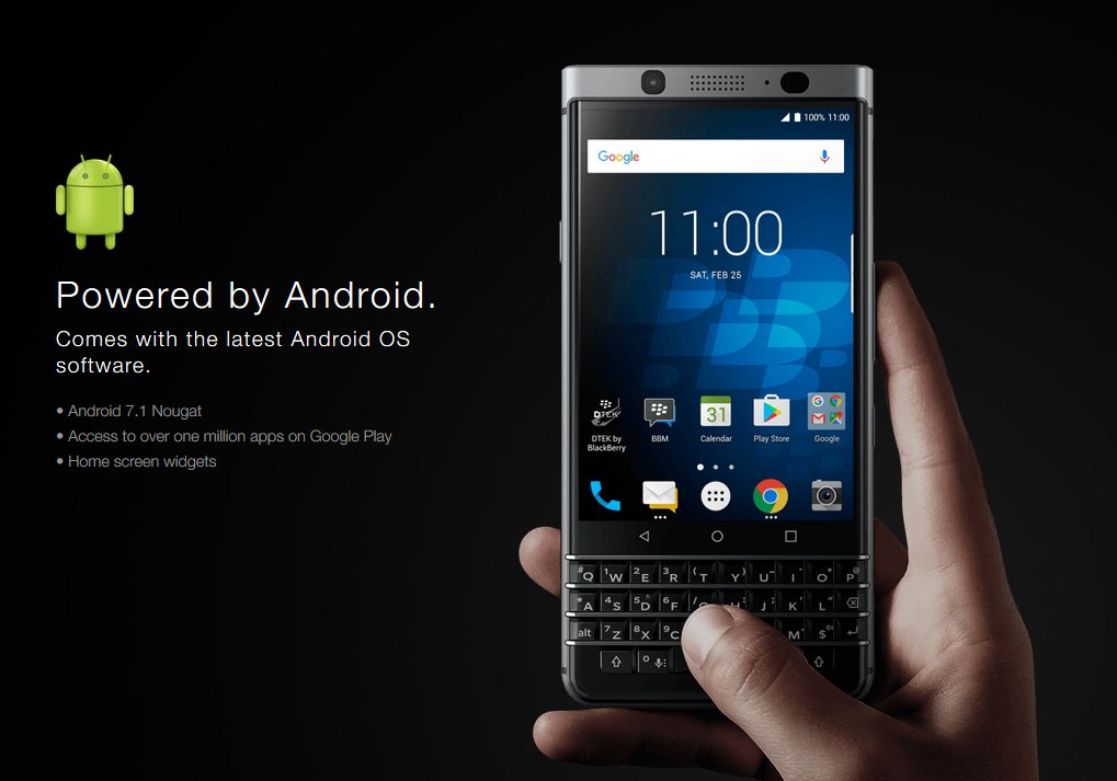 UnionMovil's tweet photo. BlackBerry presenta oficialmente el nuevo smartphone KeyOne con Android - https://t.co/jQjJHe6Cdl https://t.co/WrGEo0ZMUs