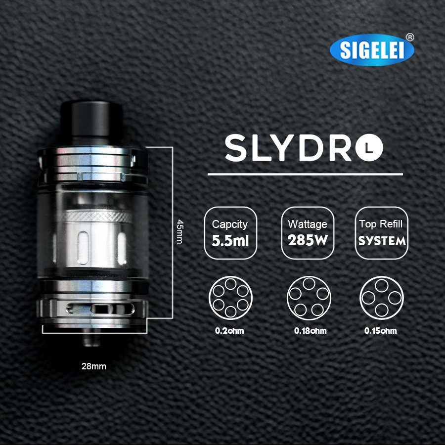 ISigelei's tweet photo. 285 watts of pure cloud 24/7 365 #SIGELEI SLYDR tank! IN STOCK NOW
#вейпинг #пар #электронныесигареты #атомайзер #slydr #слайдр #vapor https://t.co/8PwEjDjwxU