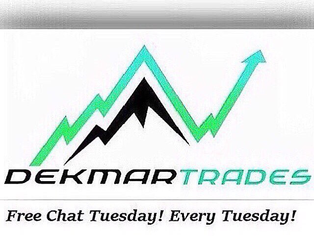 DekmarTrades's tweet photo. We are 12 hours away until Free Chat Tuesday! Are you ready to profit? https://t.co/hOmjuKxocR
