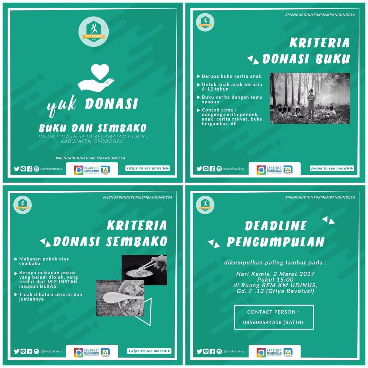 BEM-KM UDINUS tweet media