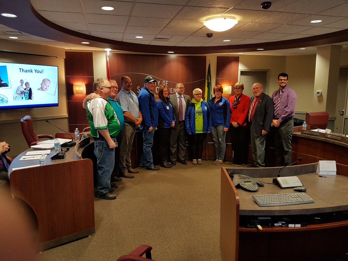 SwiftKinettes's tweet photo. @Telemiracle @City_SC Thanks City_SC for the invite to Council chambers to remind residents about TeleMiracle!  #tm41 #ringthosephones https://t.co/csEyoYtcpS