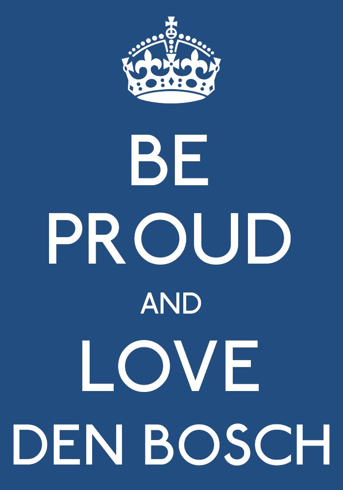 Dboschmijnstad's tweet photo. Be proud and love Den Bosch!

#Love https://t.co/FlH66SY61r