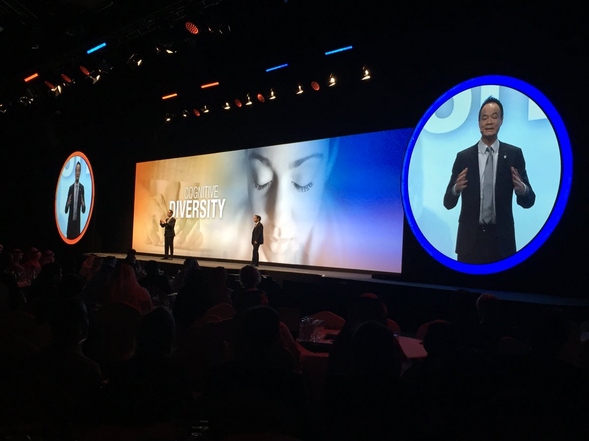 Gartner_inc's tweet image. Cognitive diversity: teams need diversity of thought guided by unity of purpose: Gartner’s Hung LeHong #GartnerSYM #CIO