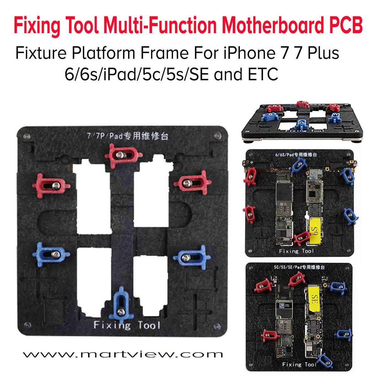 martview's tweet image. Fixing Tool Multi-Function Motherboard PCB Fixture Platform Frame For iPhone
martview.com/collections/ne…

#fixingtool #fixture #foriphone