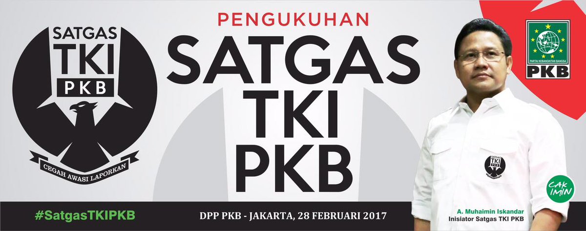 Selamat dan sukses pengukuhan #SatgasTKIPKB semoga bermanfaat untuk kita barakollah. <a href="/cakiminpkb/">Cak Imin</a> @aminrais0102 <a href="/AbdulMu85300946/">A. Muin Pulungan</a> @BeritaPKB