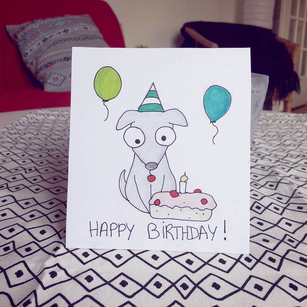 schouillette's tweet photo. Birthday card 🎈 https://t.co/3Vz1dj2UIK