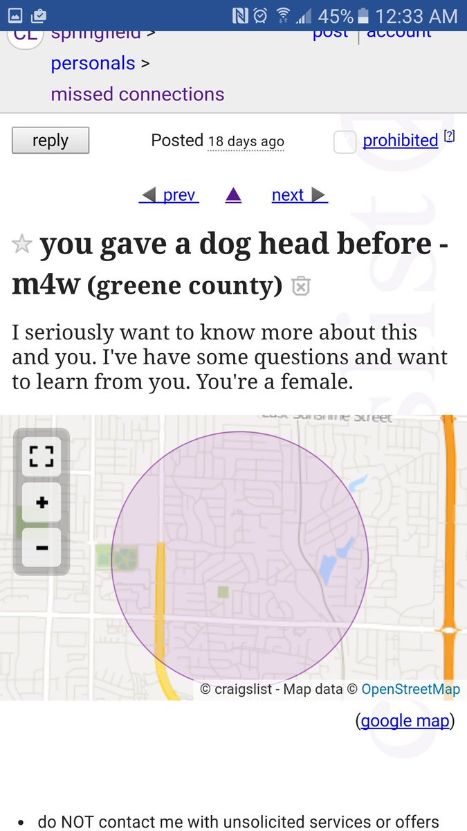 Bailey_Shea's tweet photo. No. Way. #OnlyInSpringfield #CraigslistMissedConnections https://t.co/Z7scGdb1BK