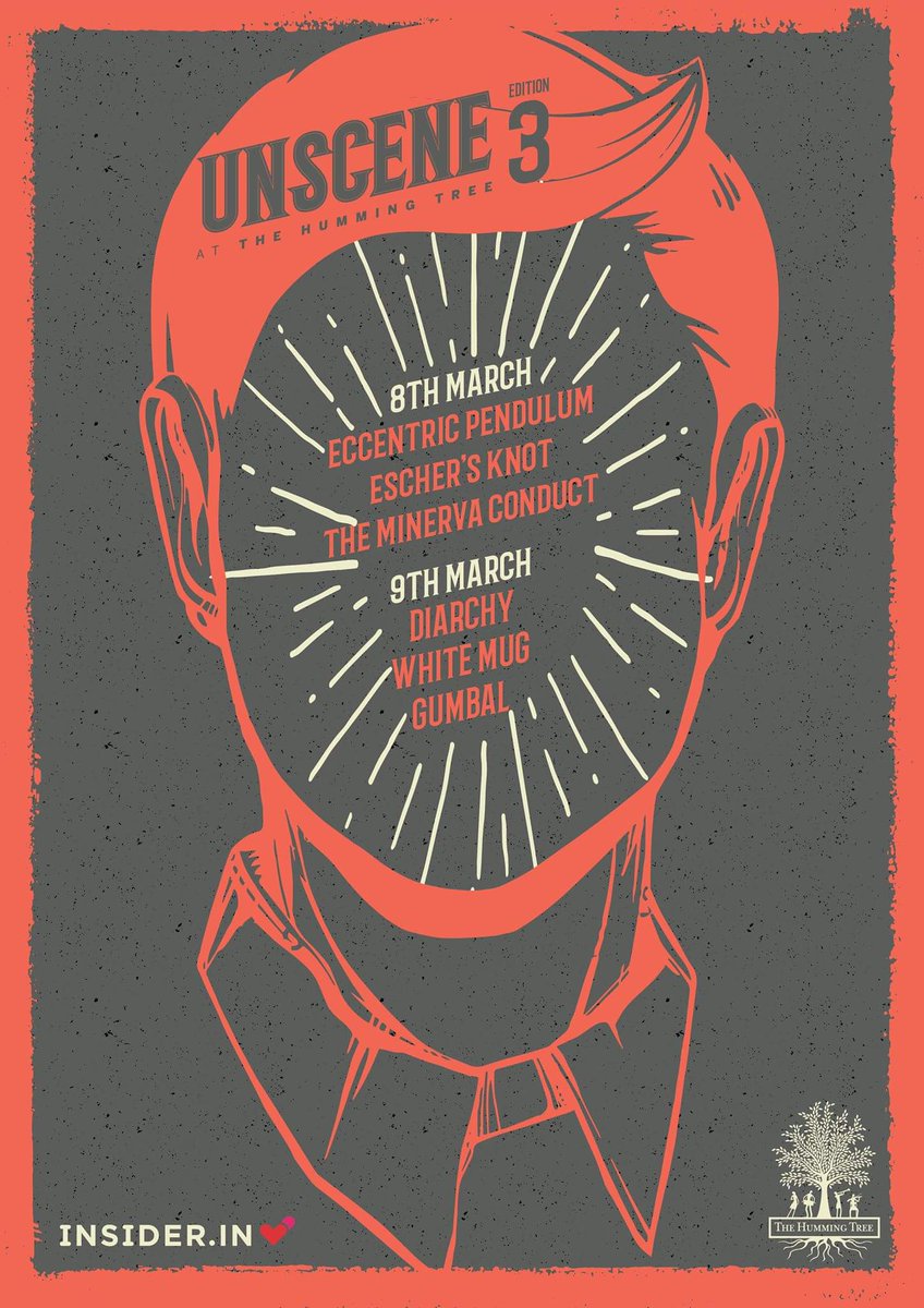 This is going to be mad they say! #GigAlert <a href="/TheHummingTree/">TheHummingTree</a> #9thMarch #Indie #AlternativeRock #NeoPsychedelia #Bangalore #WhiteMugMusic