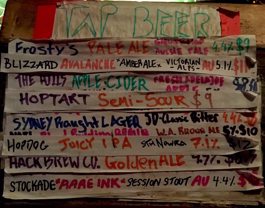 Current taps (courtesy of <a href="/CraftyTaps/">Crafty Taps</a>)