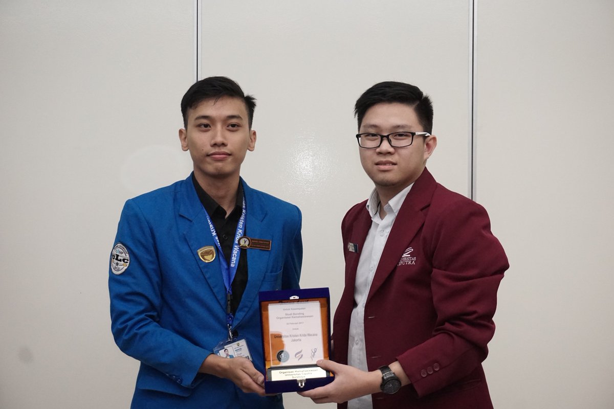 Studi Banding BEM Universitas Ciputra dan BEM Universitas Kristen Krida Wacana 22 Febuari 2017