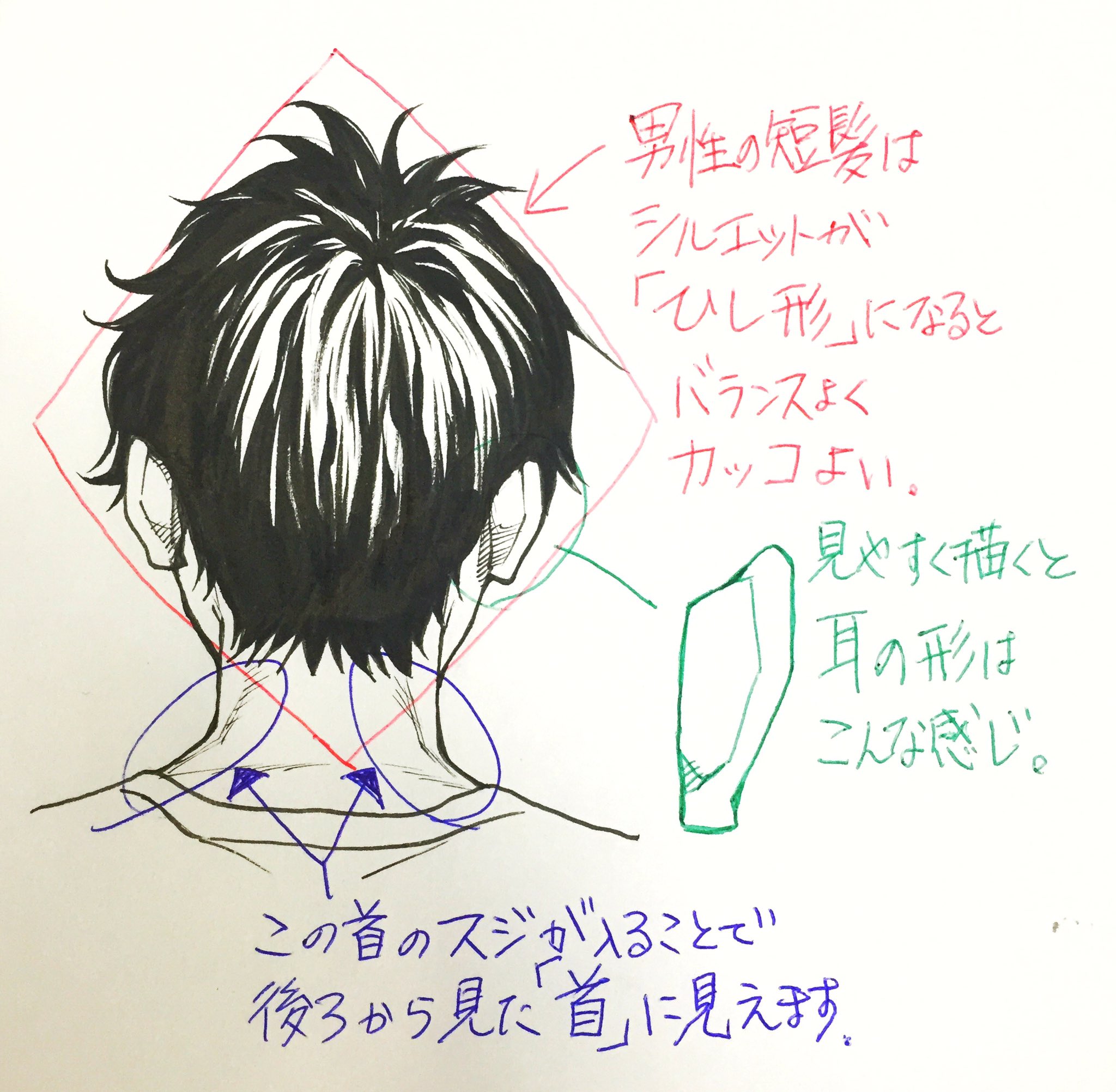 吉村拓也 イラスト講座 700rt 2400イイね ありがとうございます ヘタに見えない 耳の描き方 吉村拓也 イラスト講座 700rt 2400イイね ありがとうございます ヘタに見えない 耳の描き方