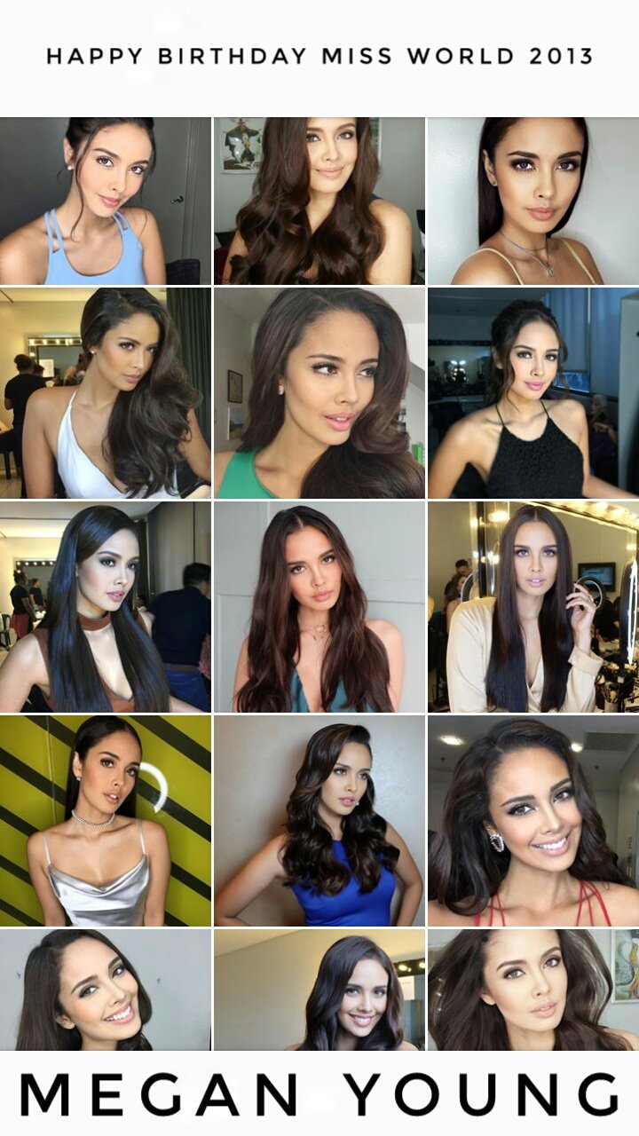 Happy 27th Birthday Miss World 2013, Megan Young  