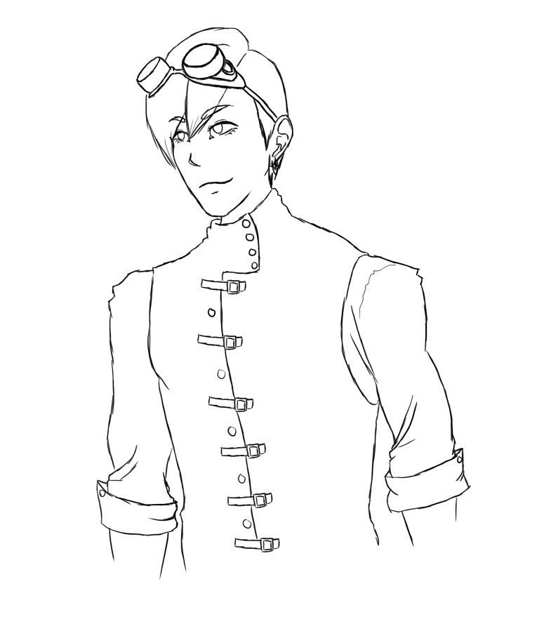 GabbyLorelai's tweet photo. #anime #animeboy #sketch #steampunk #steampunkart #steampunkboy #drawing #digital #digitalart #digitalartist #lineart https://t.co/Hvzc0Xxfqf