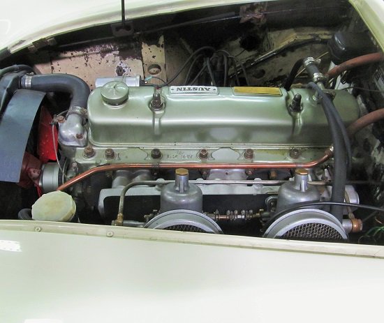 haddockjaguar's tweet photo. Austin Healey #inline6 engine - a pushrod OHV taking a different approach than the #xkengine used in the #classicjaguar cars https://t.co/C2kNxaUIMD