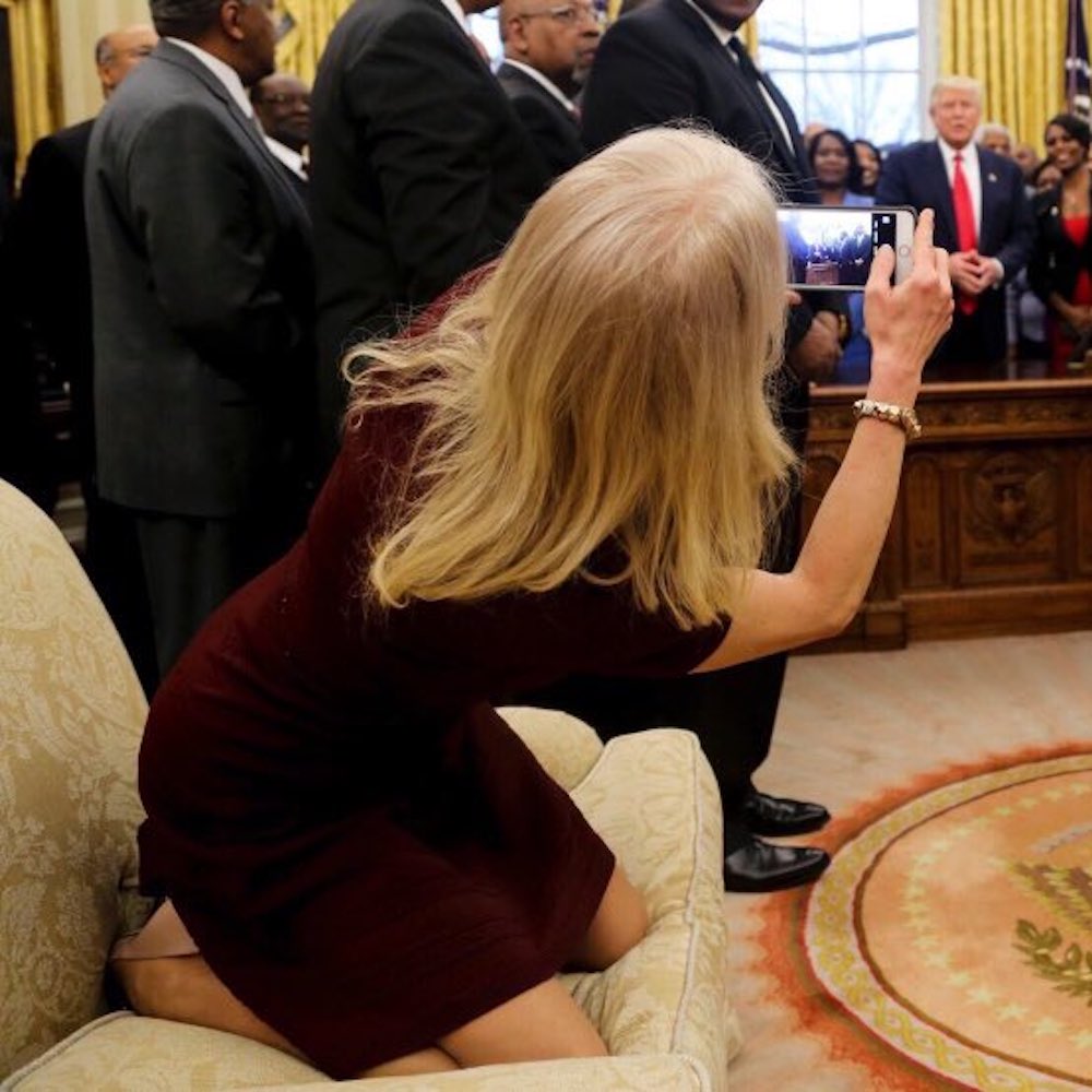 Alex Goldschmidt on Twitter: &quot;Kellyanne Conway is the gift that keeps on giving (to Kate
