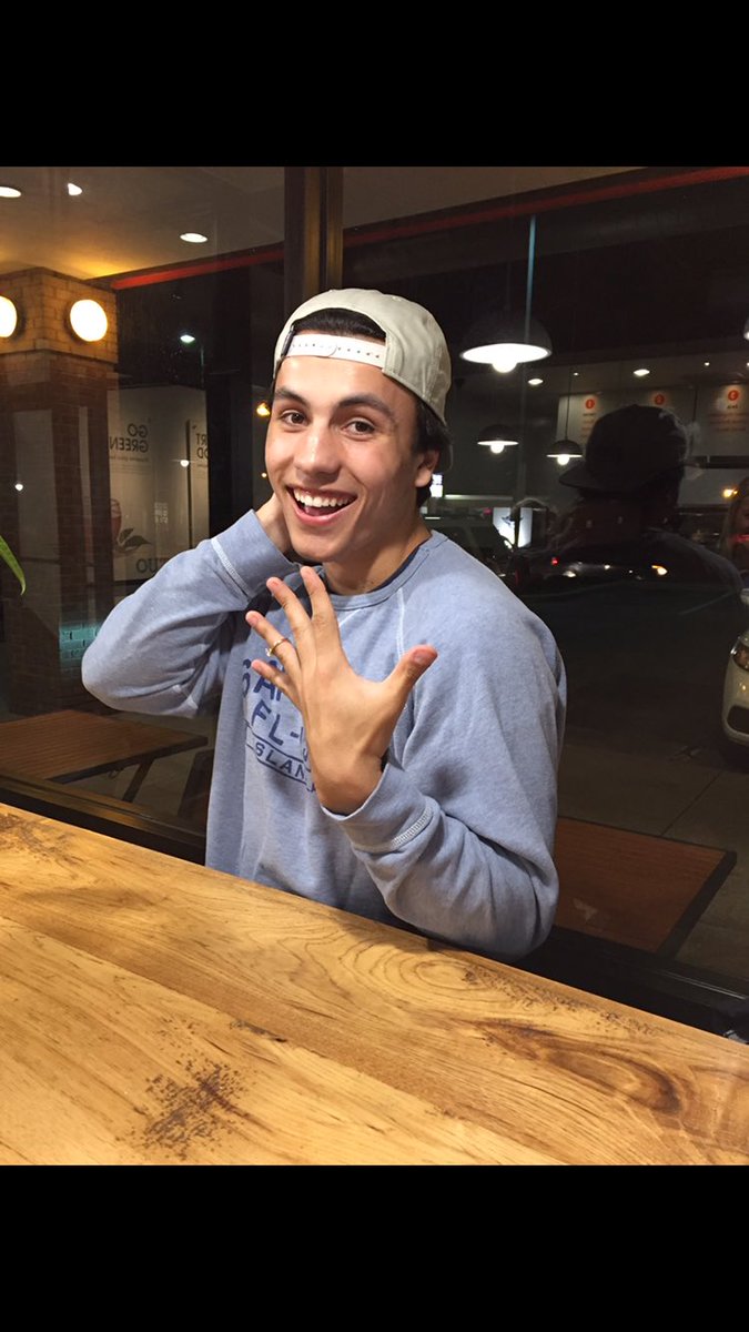 lexxheller's tweet photo. A big hbd goes out to @max_arena7 hope today was as great as this pic of senior max https://t.co/HtqUj1BunV