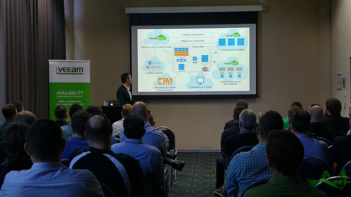 Chris_Supangat's tweet image. @Veeam_ANZ - Nick kicking off the #cloudop for our Brisbane based partners #veeamvcsp