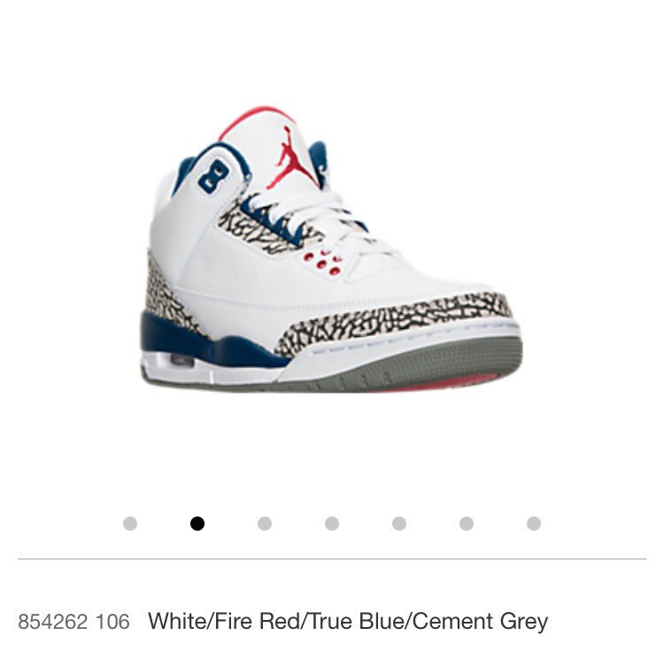 cnick116's tweet photo. True Blue 3's or nah? 🤔🤔 That's the debate with tomorrow's paycheck... https://t.co/M8JeuP2lCd