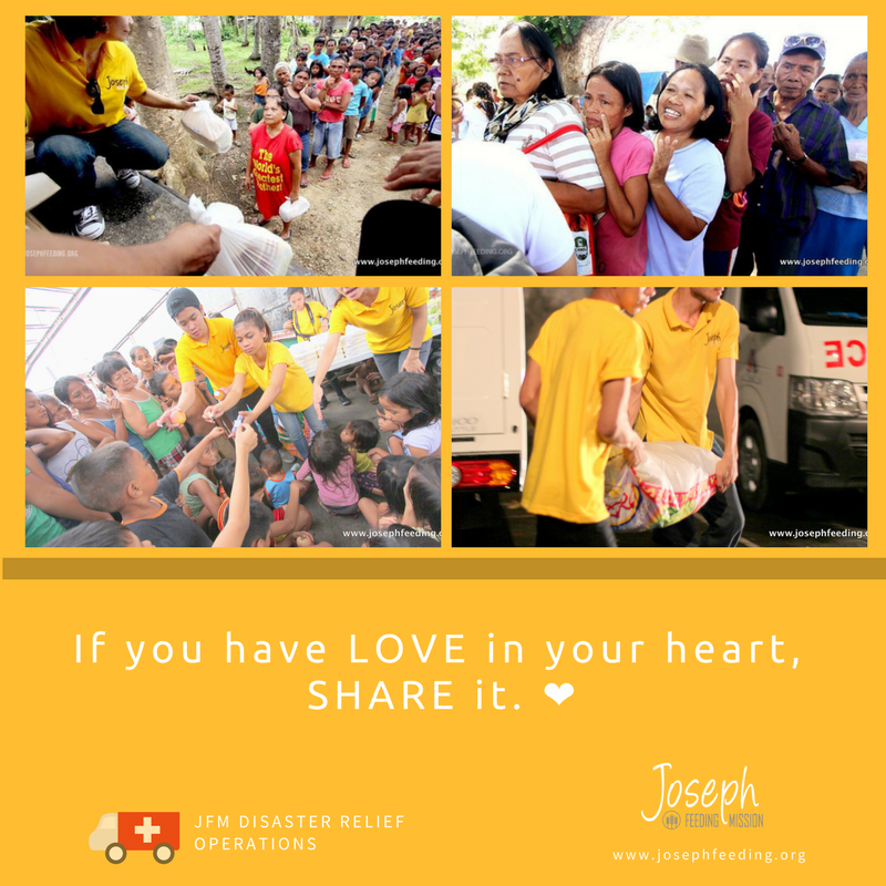 josephfeeding's tweet photo. You never lose by loving. You only lose by holding back.💞

#JFM #DisasterRelief #ReliefOperation #ReliefPH #FoundationPH #Charity #Nonprofit https://t.co/6sYJf7eLkJ