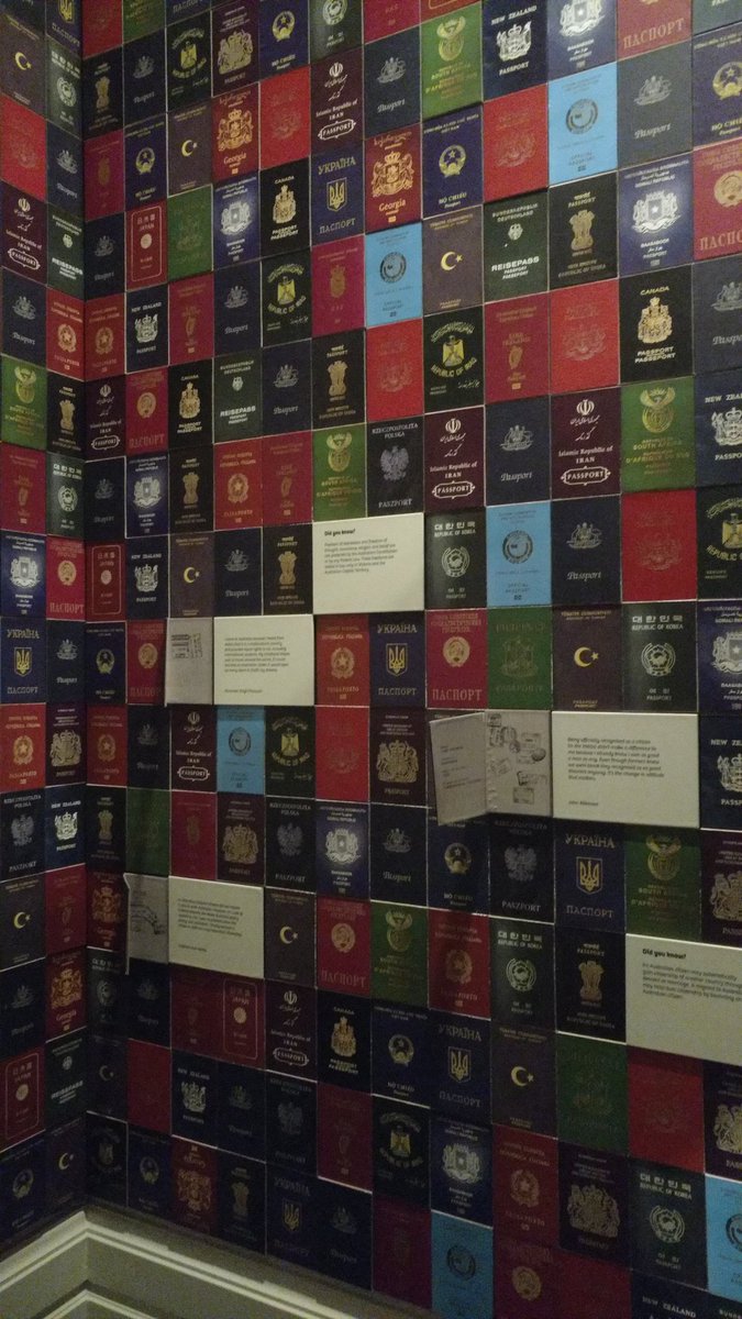 Caro_Drm's tweet photo. Passports in the Immigration museum #Melbourne #explormit #globalrmit https://t.co/K7xZYoOQrS