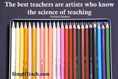 SimpliTeach's tweet photo. So what kind of #teacher are YOU: more the artist or the scientist? #elearning https://t.co/98QwBzhc8H