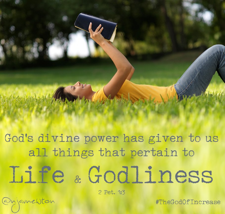 njaunewton's tweet photo. God's divine power has given to us ALL things that pertain to Life & Godliness. #TheGodOfIncrease #TestimoyTuesday #JCCAT18 #WordFest2017 https://t.co/rbCXmfKP5a