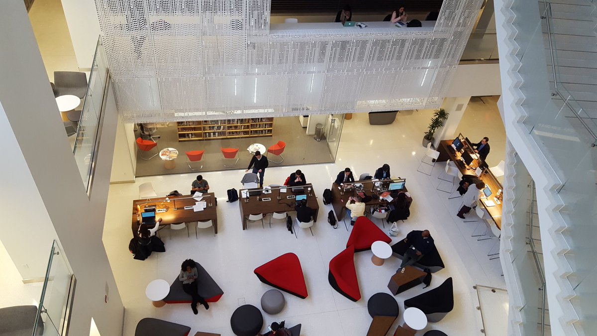 balancingpose's tweet photo. My learning space this week at Georgetown University continuing education center. #georgetownuniversity #studiosarchitecture #architecture https://t.co/K2iji0B3mE