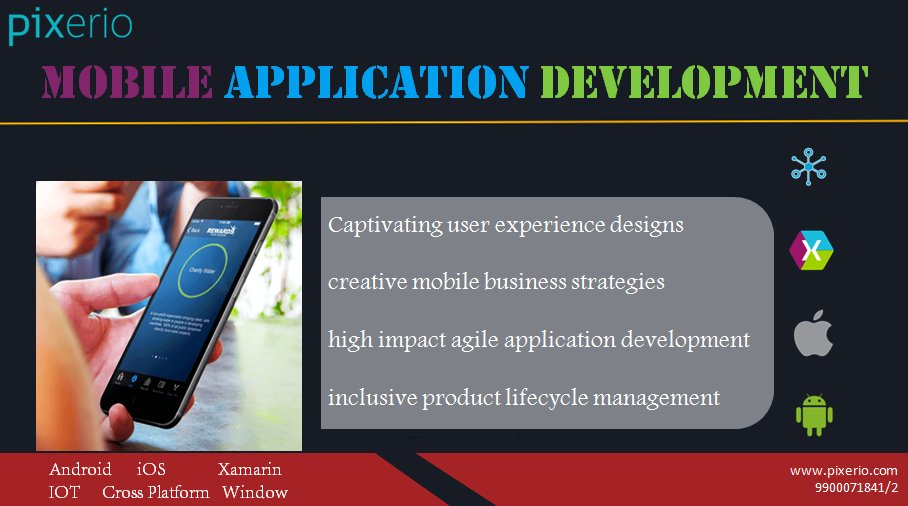 pixeriosolution's tweet image. #MobileAppsDevelopment #iOSAppsDevelopment #AndroidAppsDevelopment #XamarinAppsDevelopment #IOTAppsDevelopment #CrossPlatform