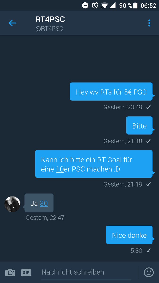 Joes72006120's tweet photo. Leute 30 RTs für ne PSC von @RT4PSC 
Ich folge jedem Retweeter
Push? @cuzemagjeder @_leVayu @GnomGaw @Mewtuuuu @AltShopDE @SimpleAccShop @ https://t.co/gGQDeIgaQ8