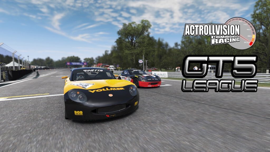 #ACR GT3 &amp; GT5 Leagues are back for rounds 1 tonight at 5pm GMT on @projectcarsgame Live to watch at Twitch.tv/Actrollvision
