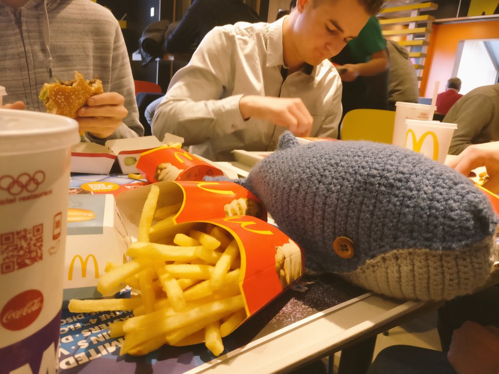 popcoinpay's tweet photo. Breaktime #endofproject #itsjustthefinaleremaining #ziekedries #macdo https://t.co/wOlPlvlp9R