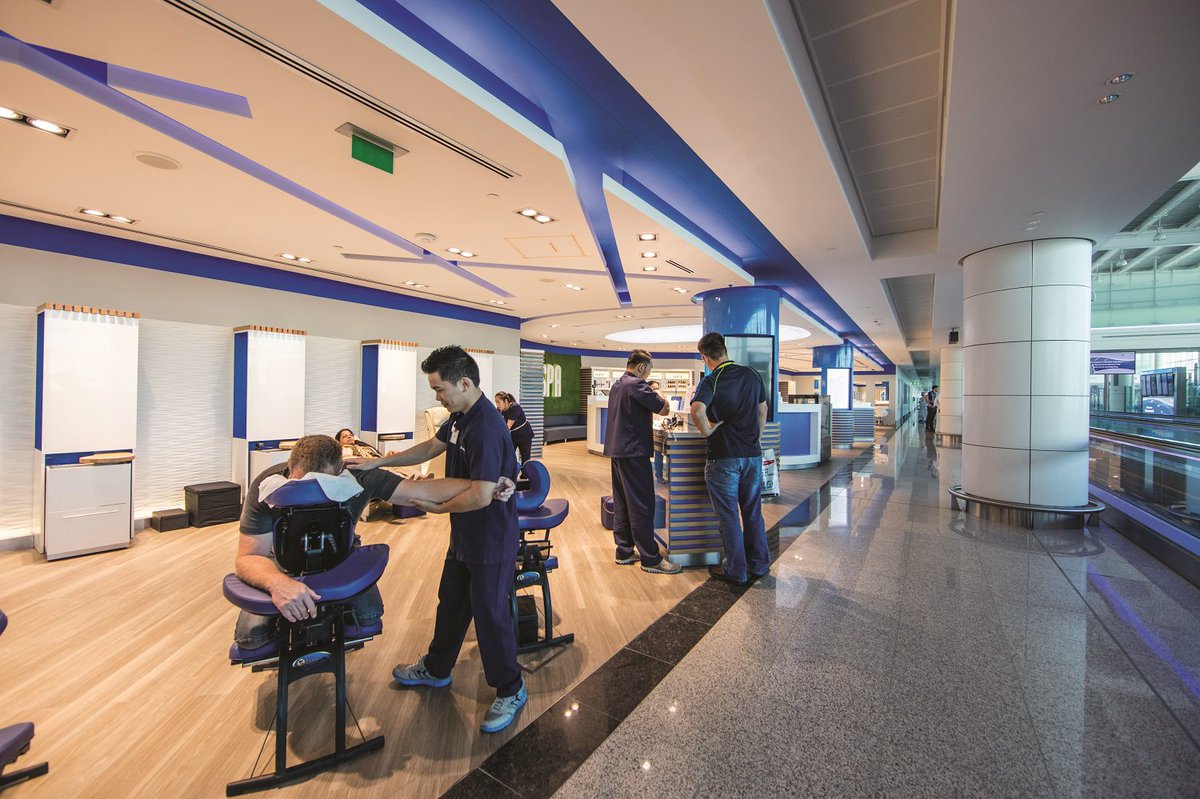 Arrive early to enjoy great shopping, dining, &amp; relaxing options only at DXB! #mustbeDXB