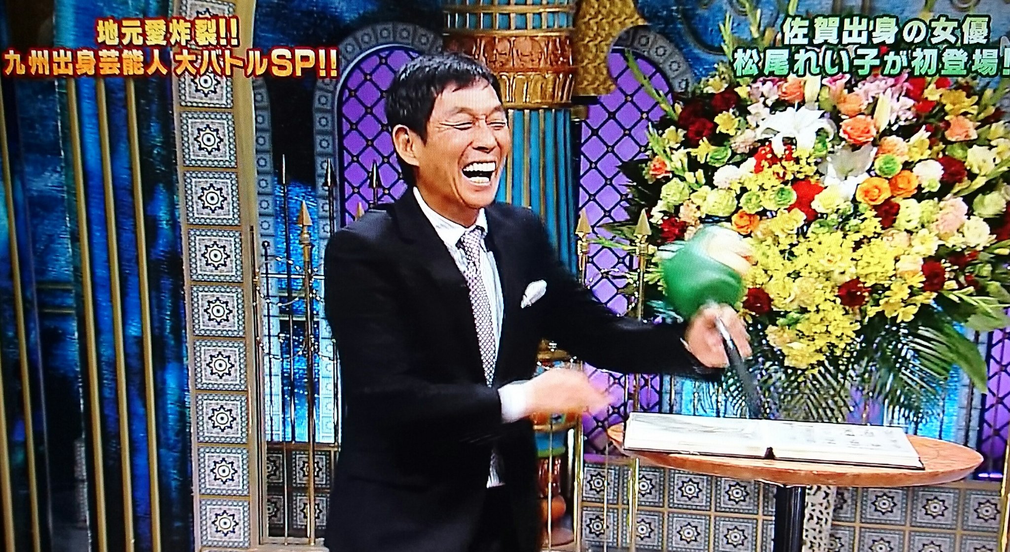 モモ 踊るさんま御殿 九州出身芸能人バトル 長崎は蛭子さん 笑 長崎出身は誰がいる と聞かれ 蛭子さん 美輪明宏さん 福山雅治 さんまさん 何かと福山雅治出してくる T Co Jedqc3dotb Twitter