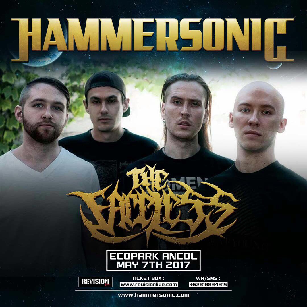 THE FACELESS! Band asal LA, California ikut meramaikan panggung #hammersonic2017.
FYI! Hari ini terakhir utk pembelian tiket early bird.