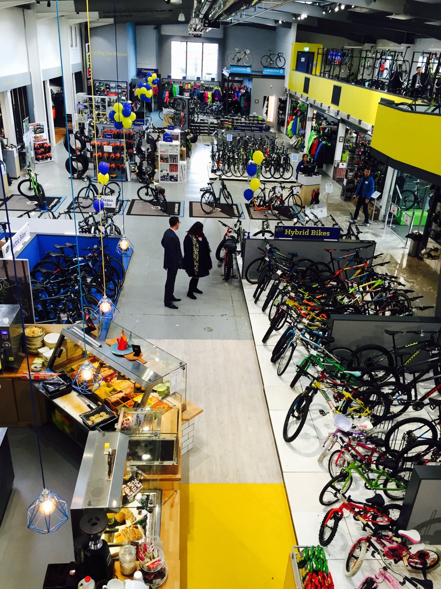 RetailExIreland's tweet photo. @cyclesuperstore showing us how it's done at their impressive premises in Tallaght! #CaseStudyVisit #ThisIsRetail https://t.co/IEgr3K2Hqw